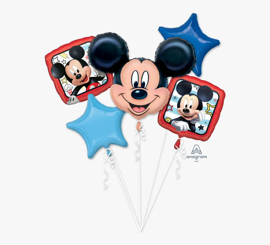 Mickey Mouse Birthday Balloon, HD Png Download