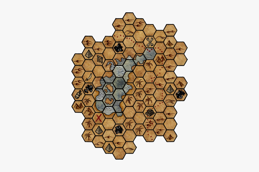 Hex Kit 2 Tilesets, HD Png Download