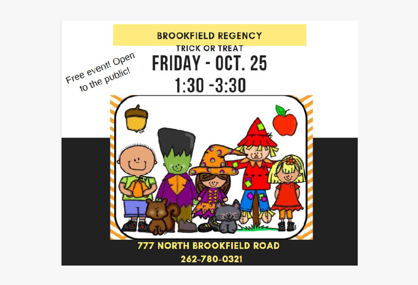 Halloween 2019 Regency Resized - Cartoon, HD Png Download