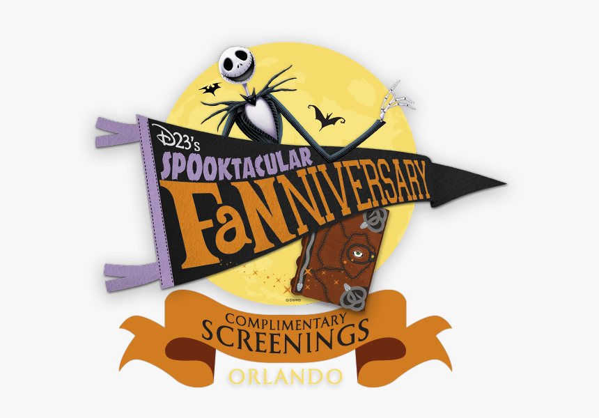 Tickets For D23’s Spooktacular Fanniversary Complimentary - Illustration, HD Png Download