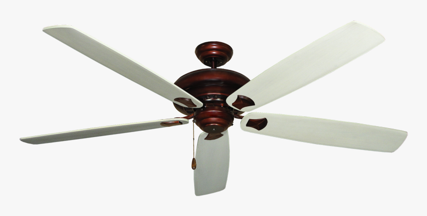 Oil Rubbed Bronze Ceiling Fan With White Blades Hd Png Download