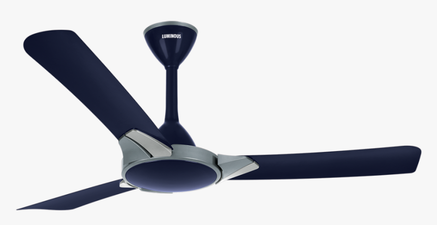 Dark Blue Ceiling Fan, HD Png Download