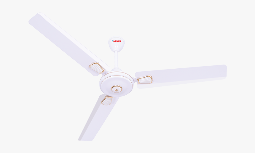 White - Ceiling Fan, HD Png Download