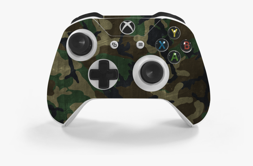 Xbox One S Controller Woodland Camo Decal Kit 
 Class, HD Png Download
