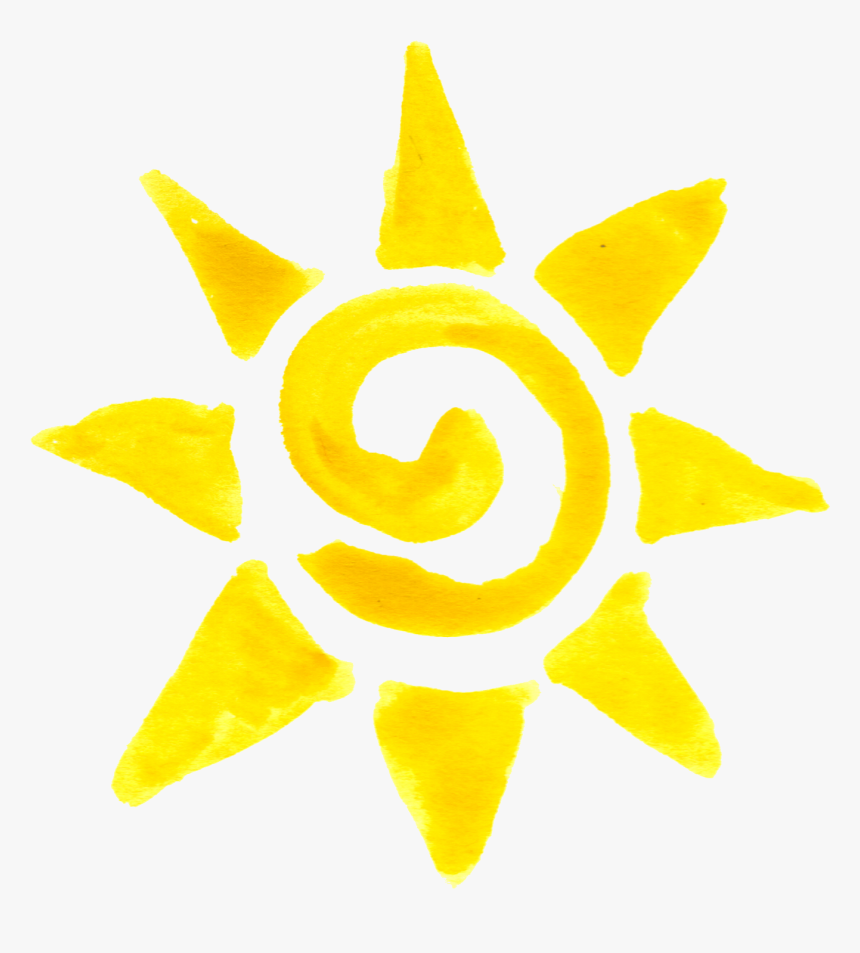 Watercolor Sun - Clé Usb Madame Goliath, HD Png Download
