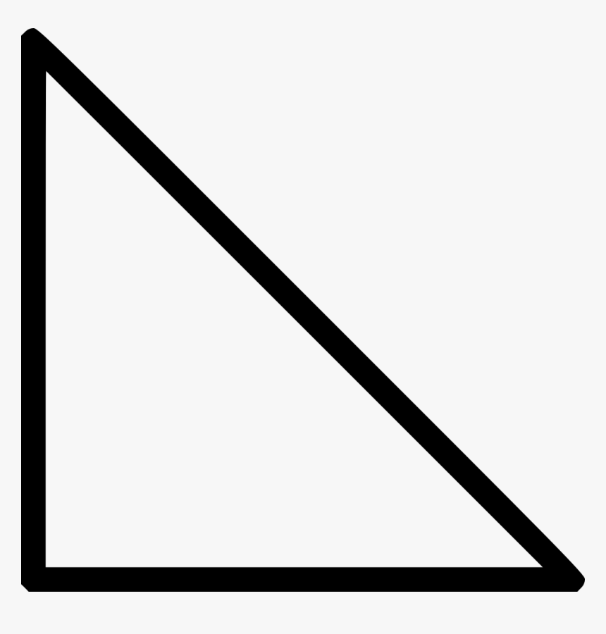 Right Angle Traingle Svg Png Icon Free Download - Parallel, Transparent Png