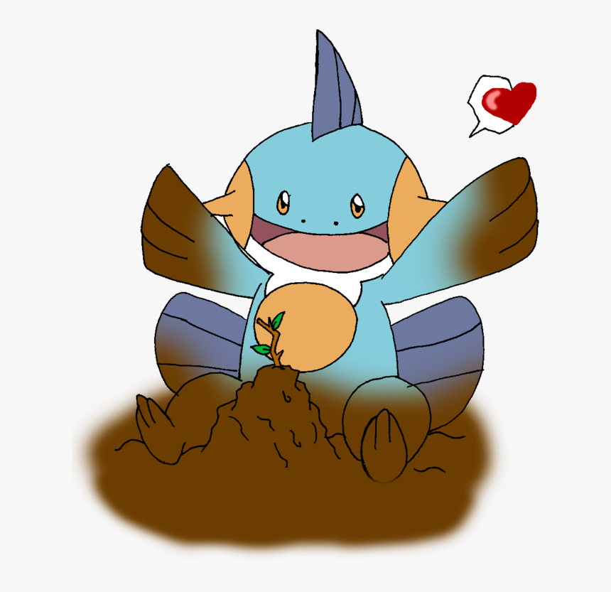 View Marshtomp Mud Castle , - Marshtomp Cute, HD Png Download