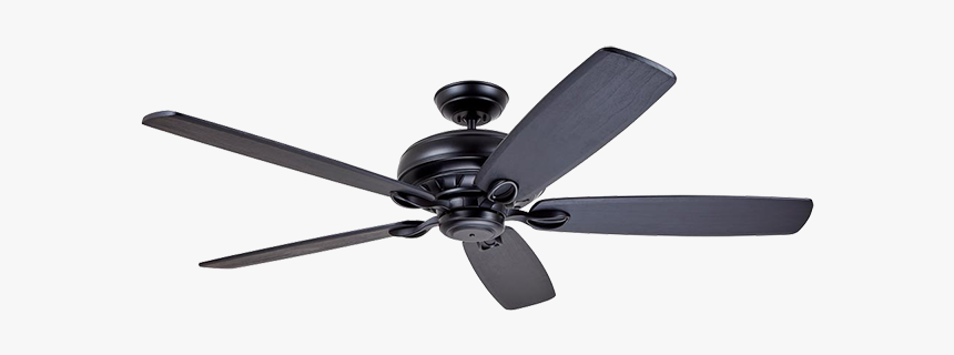 Ventilateur De Plafond Noir, HD Png Download
