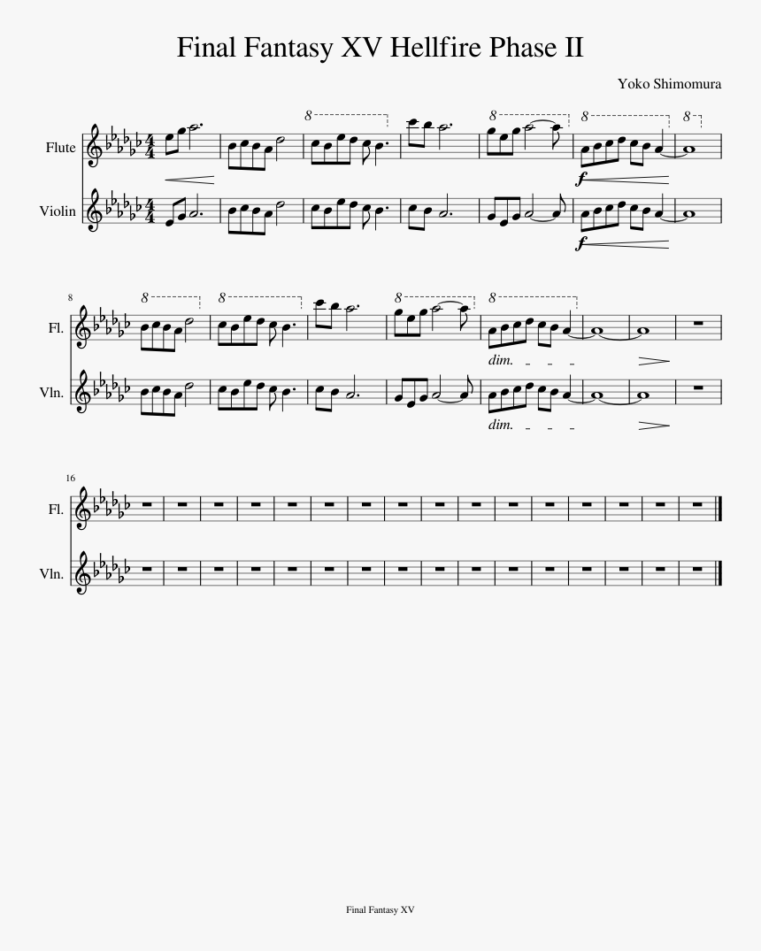 13 Jours En France Sheet Music, HD Png Download