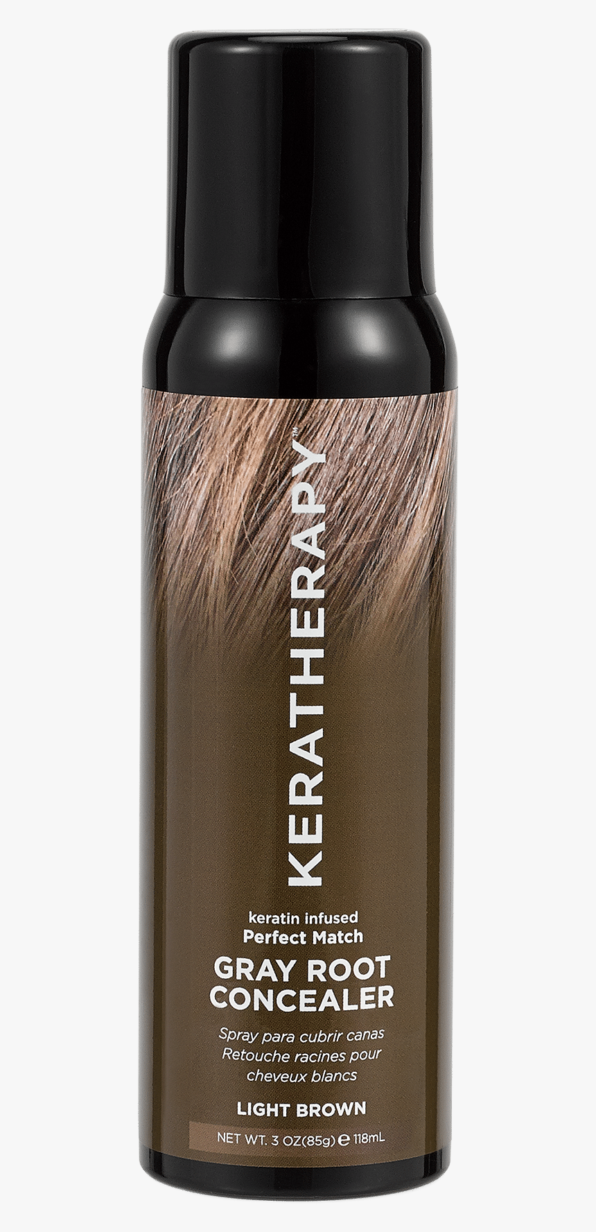 Keratherapy Gray Root Concealer Light Brown, HD Png Download