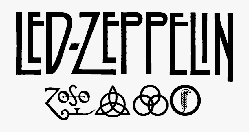Led Zeppelin Band Logo, HD Png Download