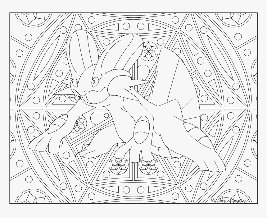 Adult Coloring Pages Pokemon, HD Png Download