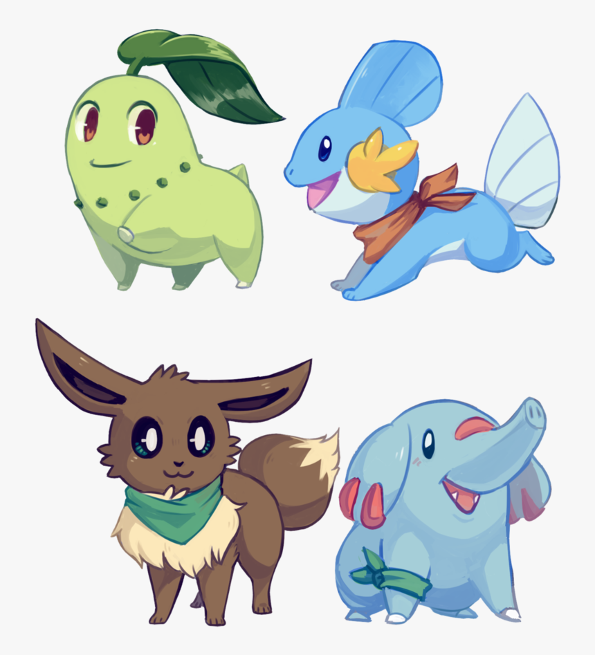 Mudkip Transparent Blue Rescue Team - Pmd Eevee, HD Png Download