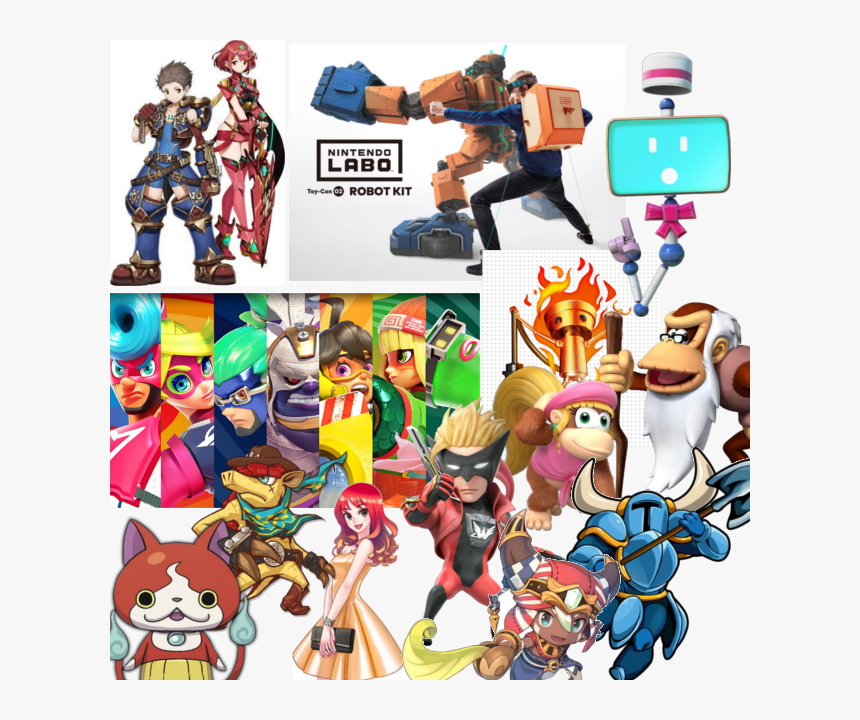 View Samegoogleiqdbsaucenao Smashwitch , - Kit Nintendo Labo Robot Png, Transparent Png