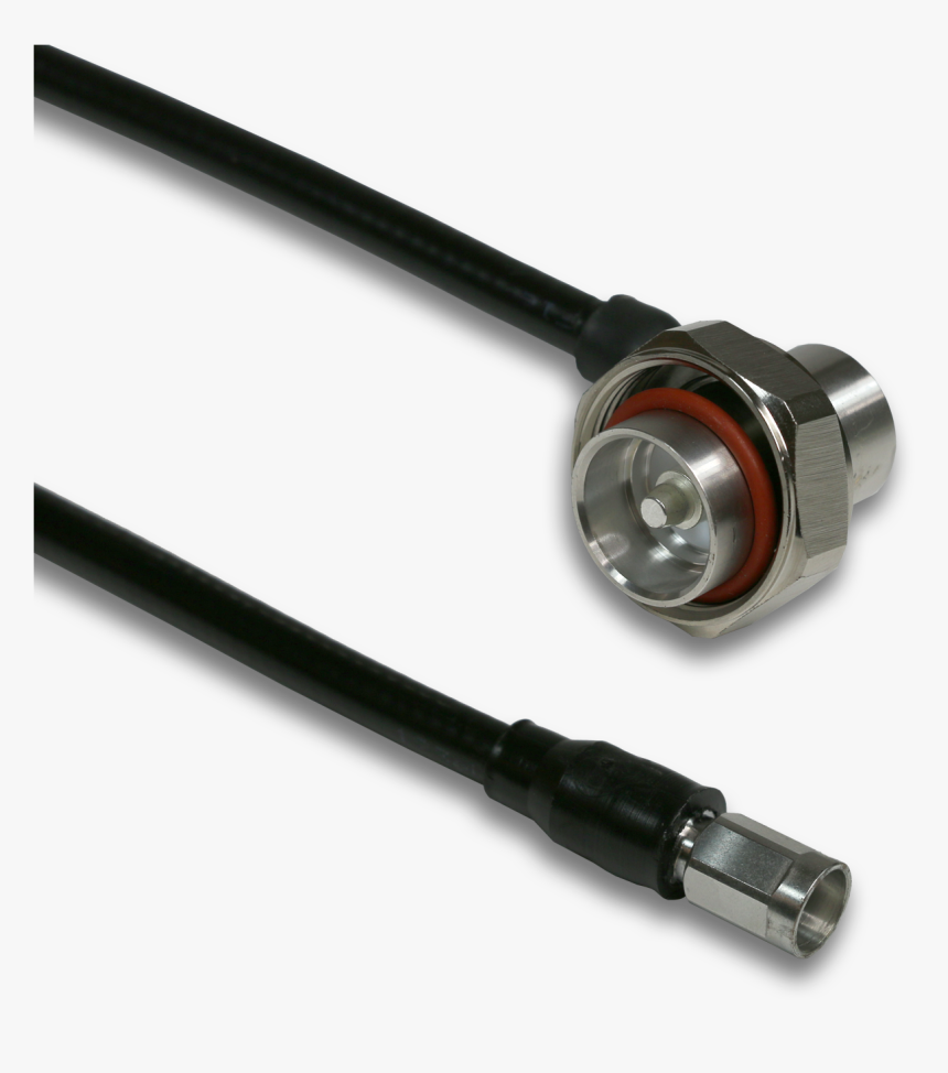 Din Male Right Angle To Nex10 Male 10 Ft 1/4 - Networking Cables, HD Png Download