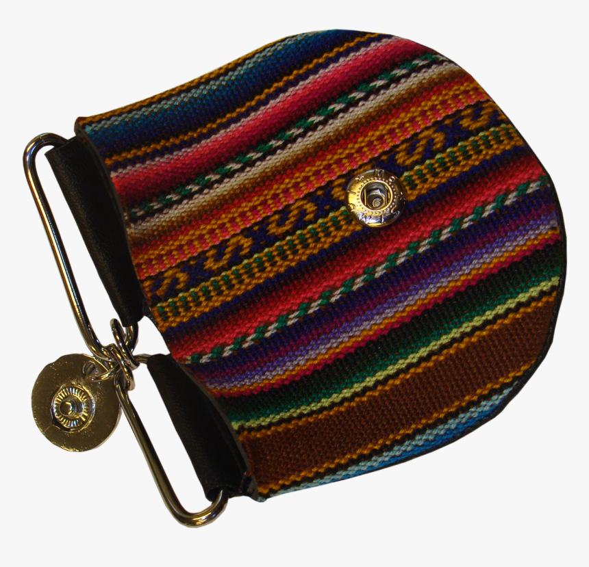 Change Purse With Snap Closure 100% Cotton Manta Peru - Coin Purse, HD Png Download