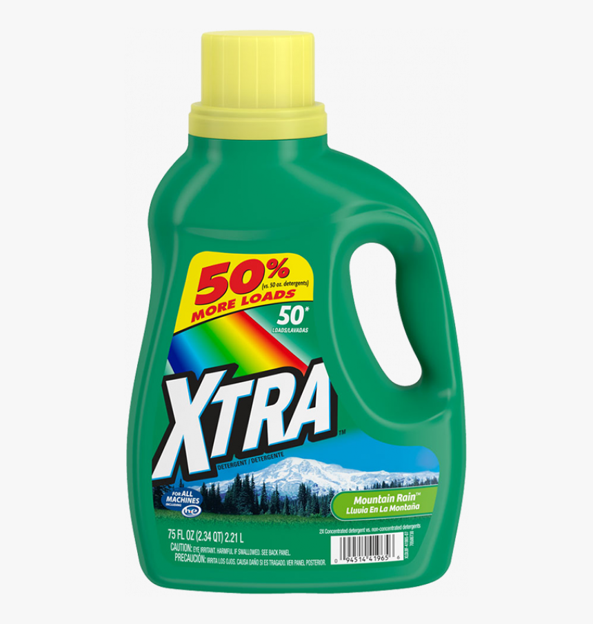 Transparent Oxiclean Png Xtra Laundry Detergent Mountain Rain, Png