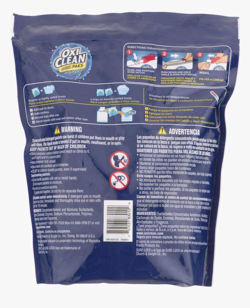 Oxiclean Ingredients, HD Png Download , Transparent Png Image PNGitem