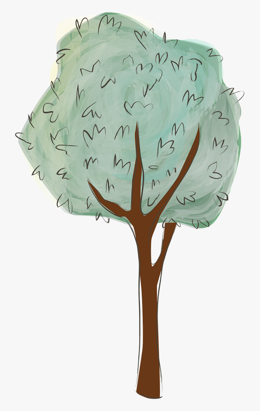 Watercolor Nature Png, Transparent Png