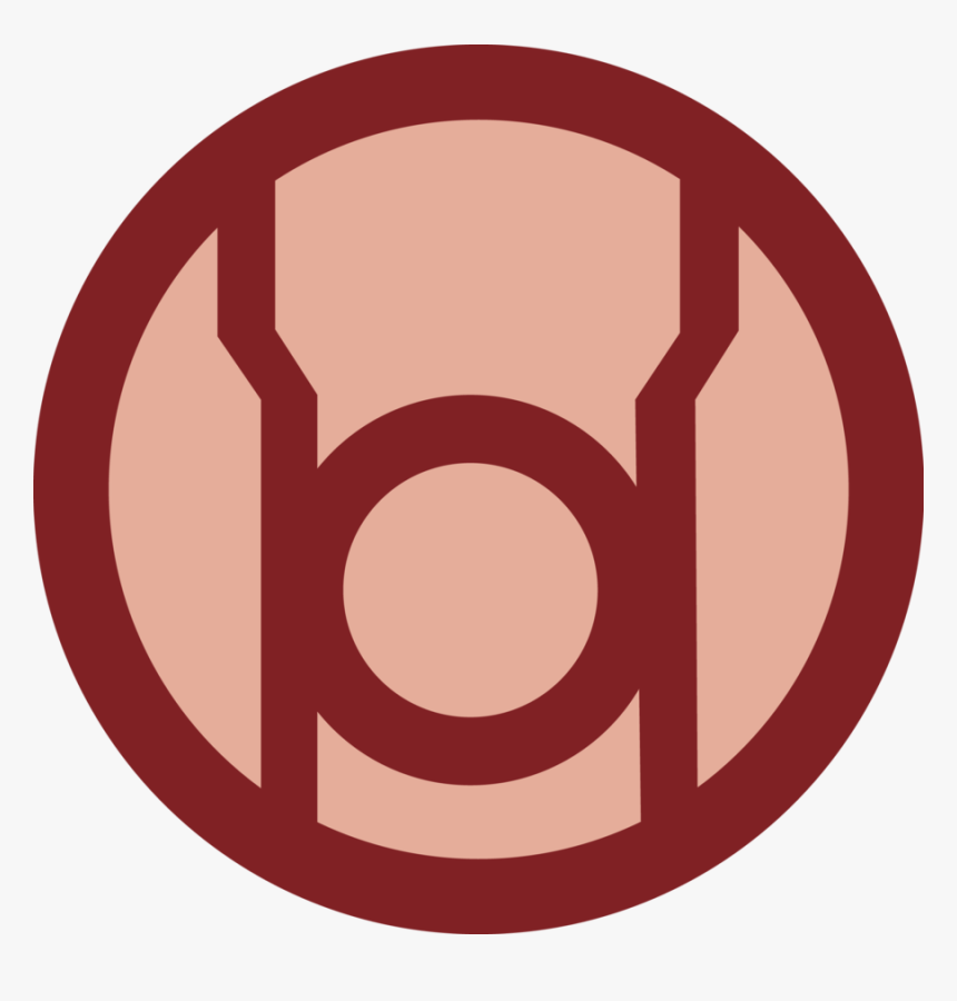 Red Lantern Symbol Black And White, HD Png Download