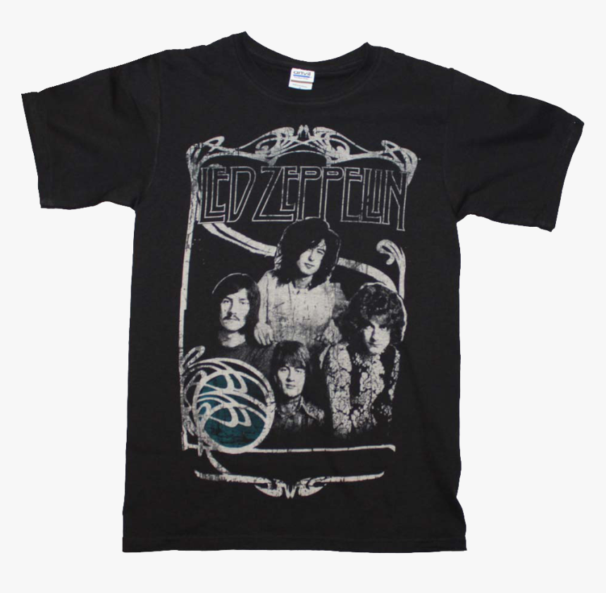 Led Zeppelin T-shirt - Led Zeppelin One Shirt, HD Png Download