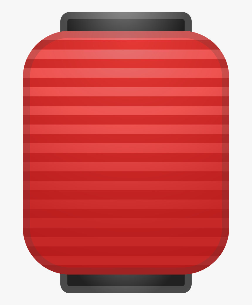 Red Paper Lantern Icon - Lantern Emoji, HD Png Download