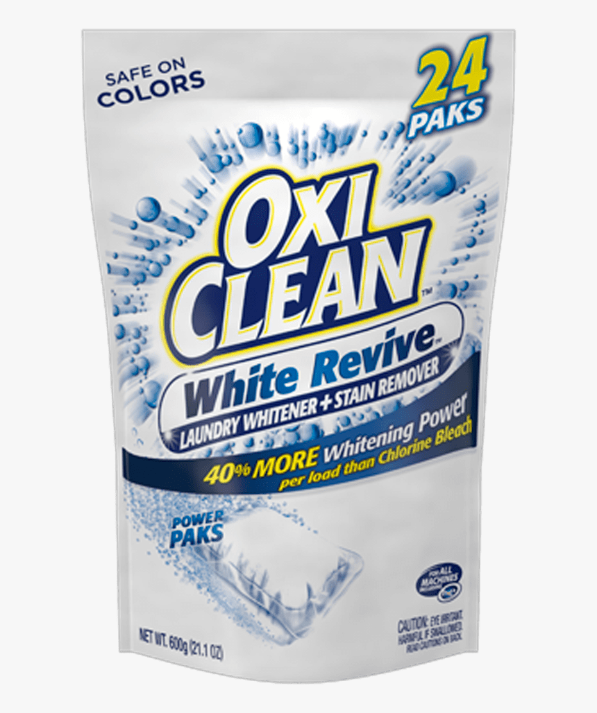 Image - Oxiclean White Revive Laundry Whitener Stain Remover, HD Png Download