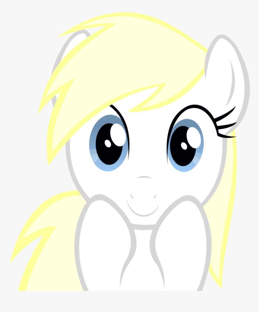 Accu, Big Eyes, Cute, Happy, Hooves On Face, Oc, Oc - Poney Kawai, HD Png Download