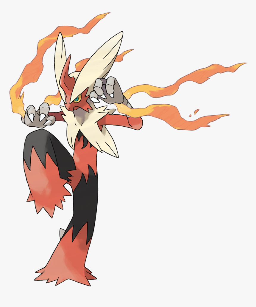 Pokemon Blaziken Mega Evolution, HD Png Download