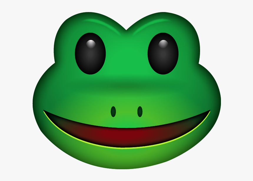 Emoji Frog, HD Png Download