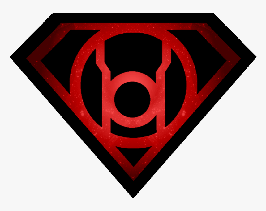 More Like Superman Sinestro Lantern Shield By Kalel7 - Superman Green Lantern Logo, HD Png Download