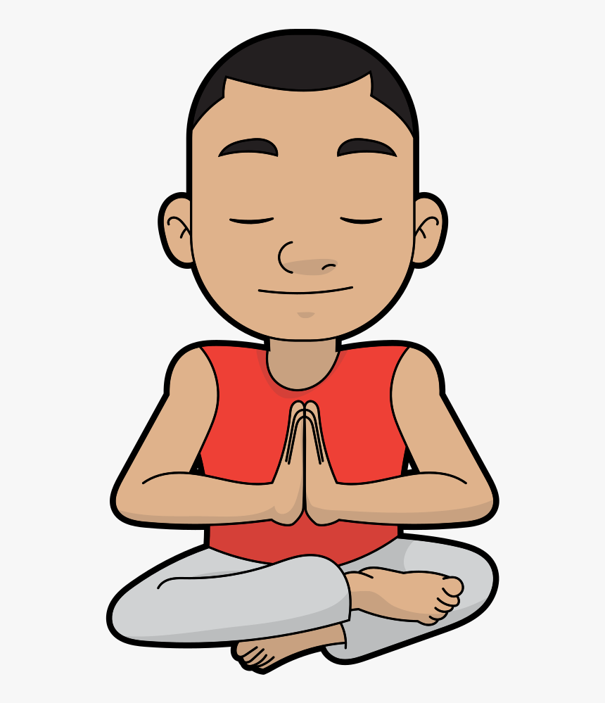 Meditating Person Clipart, HD Png Download
