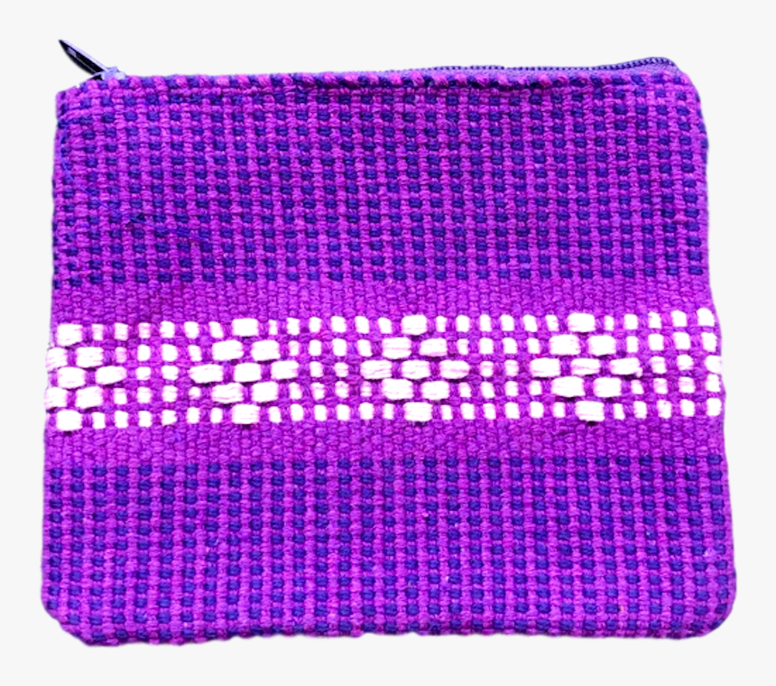 Handmade Mexican Coin Purse From Oaxaca - Woven Fabric, HD Png Download