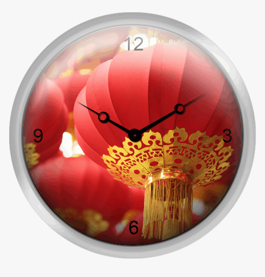 Chinese Red Lanterns - Circle, HD Png Download