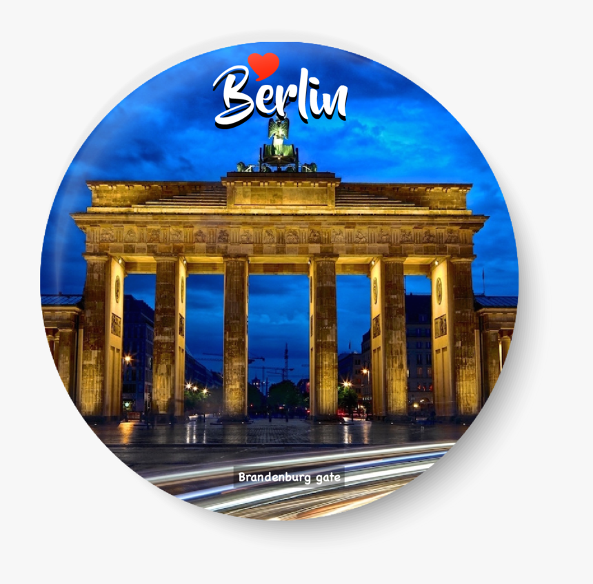 Love Berlin, Berlin Fridge Magnet, Berlin - Brandenburg Gate, HD Png Download