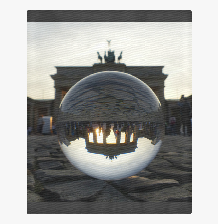 Brandenburg Gate, Berlin Germany / Glass Ball Photography - Glaskugel Berlin, HD Png Download