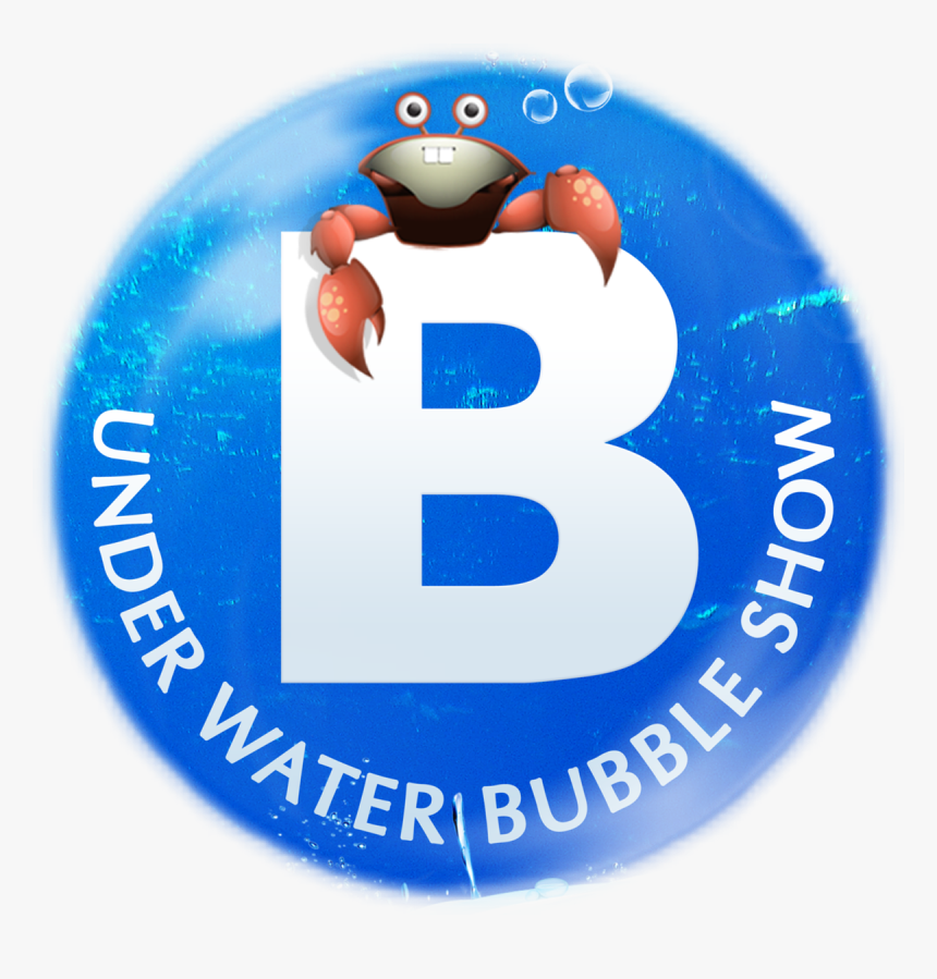 Underwater Bubble Show Logo , Transparent Cartoons - Circle, HD Png Download