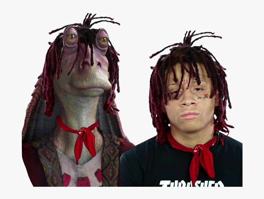 Trippie Redd Hair Transparent, HD Png Download