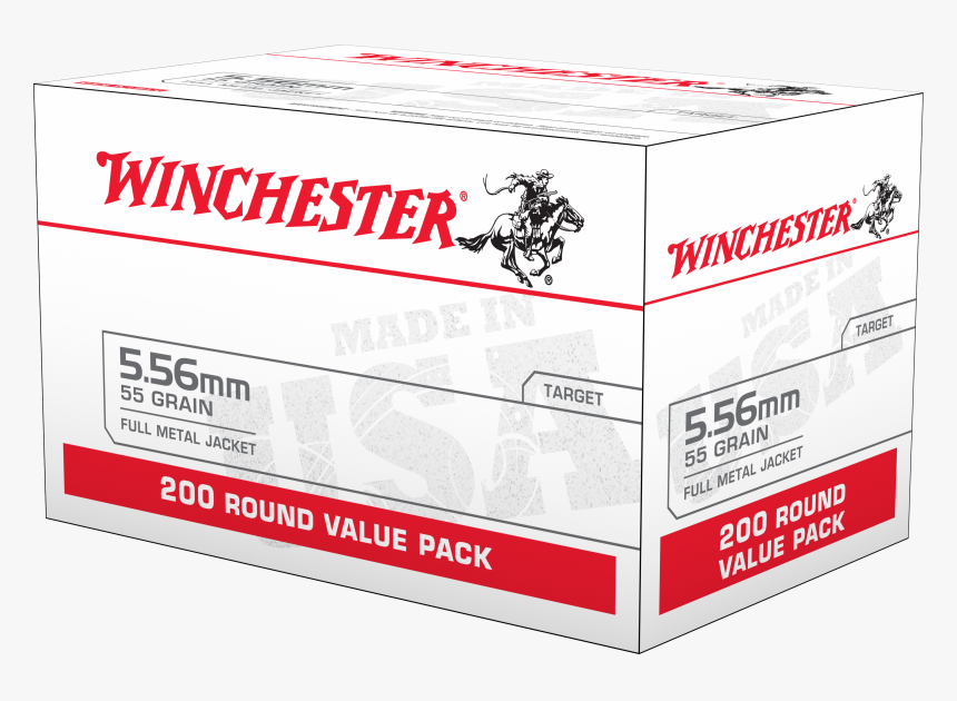 Winchester 5.56 Ammo 200 Rounds, HD Png Download