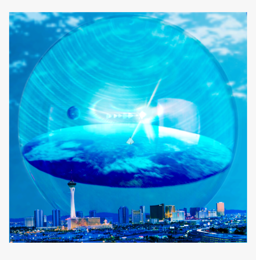 #flatearth #bubble #sincity #underwater - Sea, HD Png Download