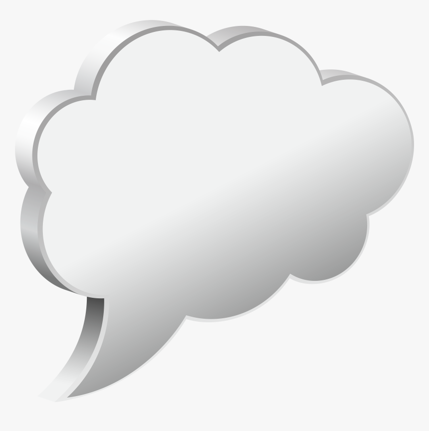 Transparent Speech Bubble-, HD Png Download
