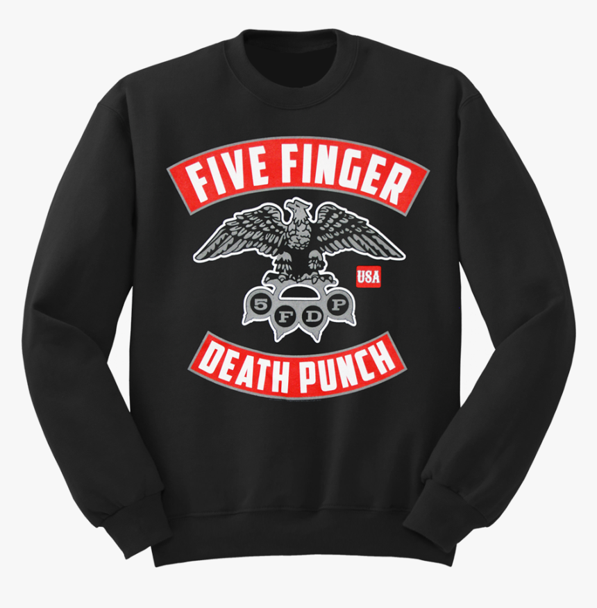 Eagle Knuckle Sweatshirt - Five Finger Death Punch Eagle, HD Png Download