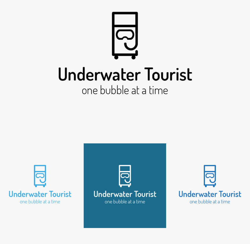 Logo Design By Shanchud For Underwater Tourist - Graphic Design, HD Png Download
