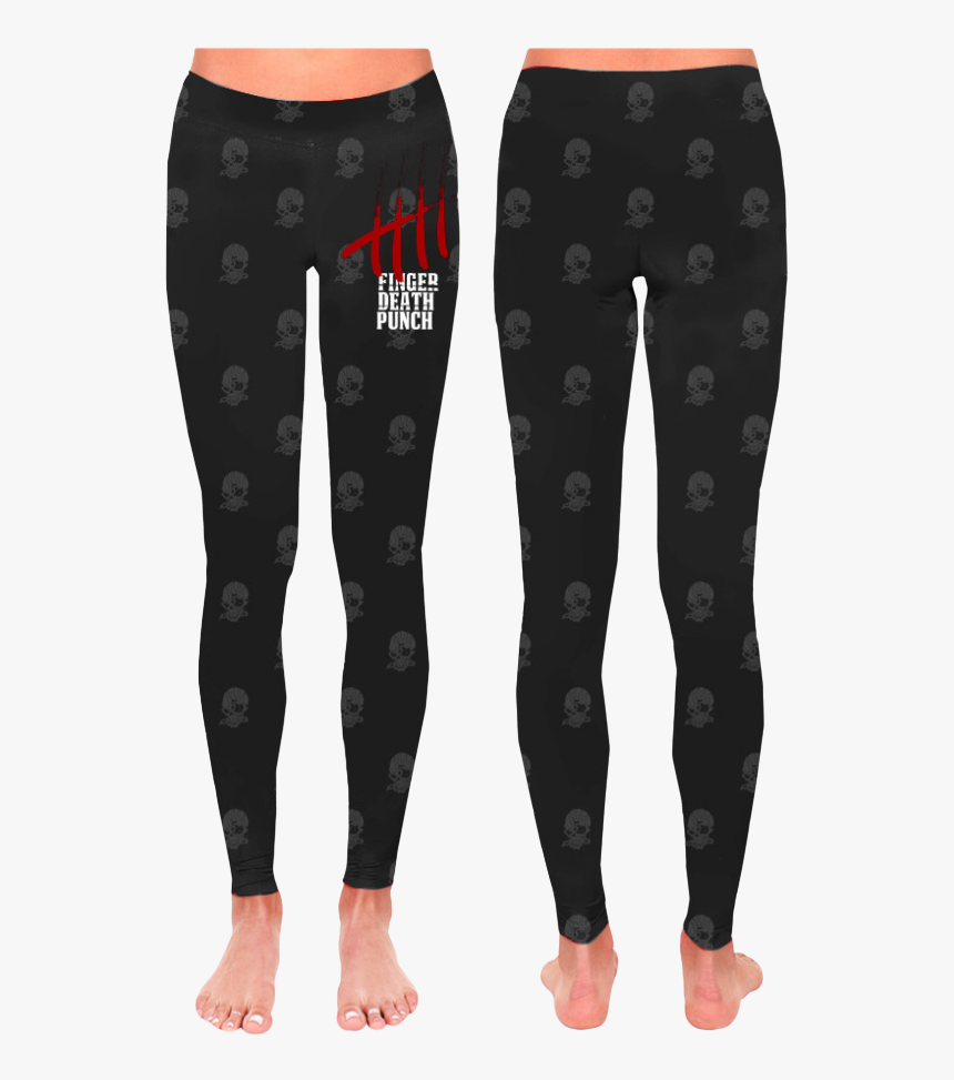 All-over Skull Leggings - Tights, HD Png Download