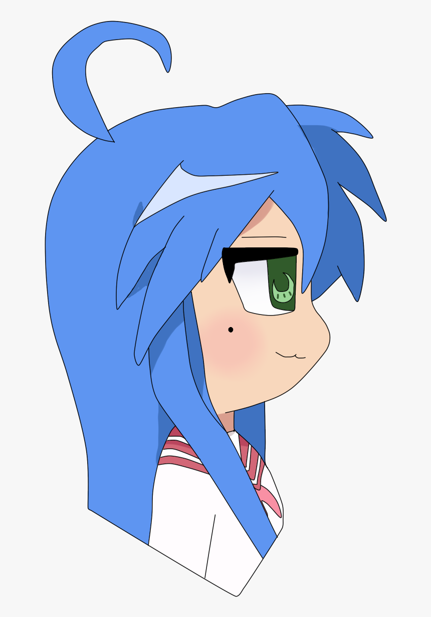 Konata Izumi - Cartoon, HD Png Download