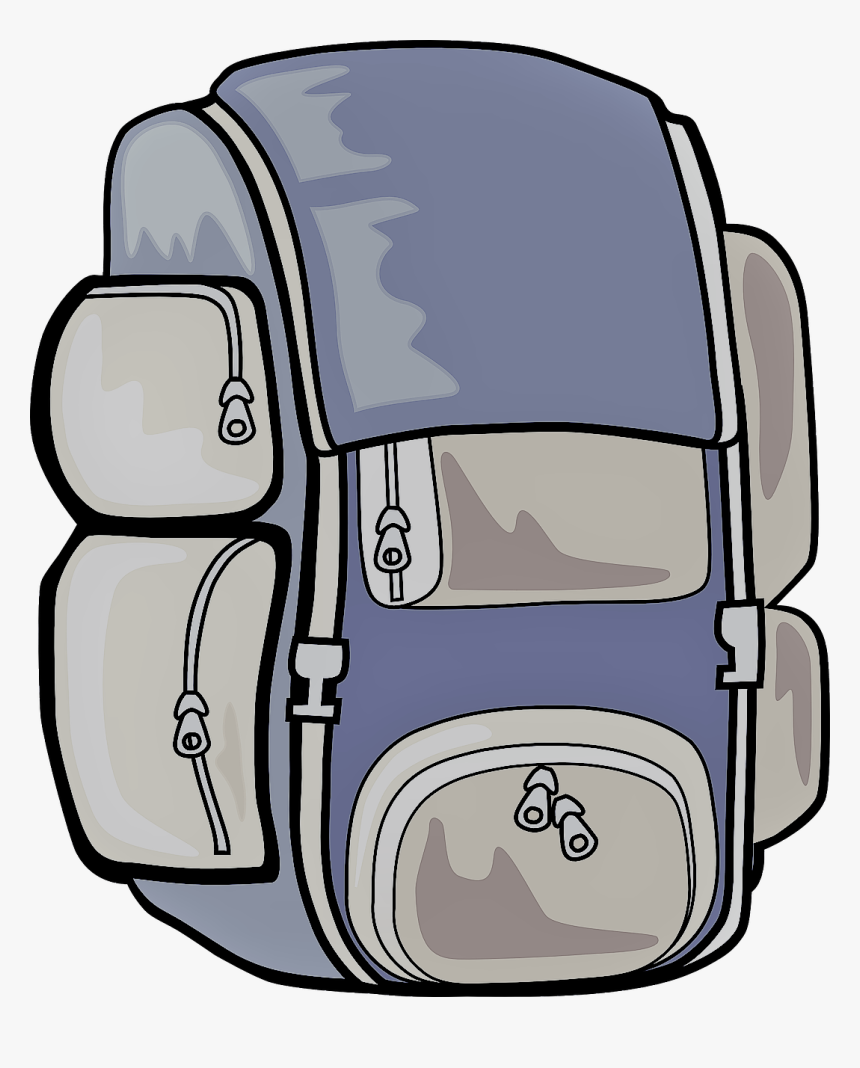 Backpack Clip Art, HD Png Download