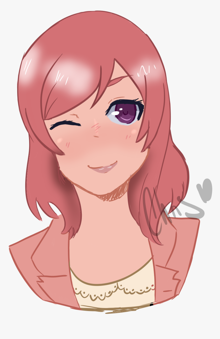 Transparent Love Live Maki Png - Cartoon, Png Download