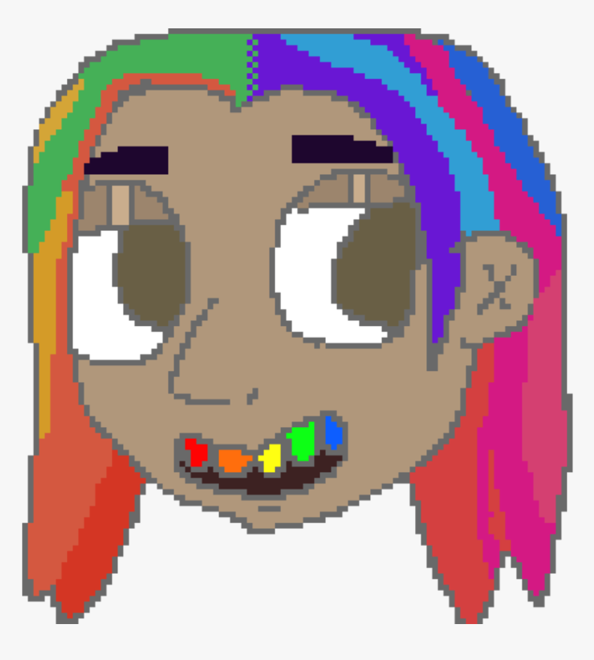 6ix9ine Hair Png - 6ix9ine Png, Transparent Png