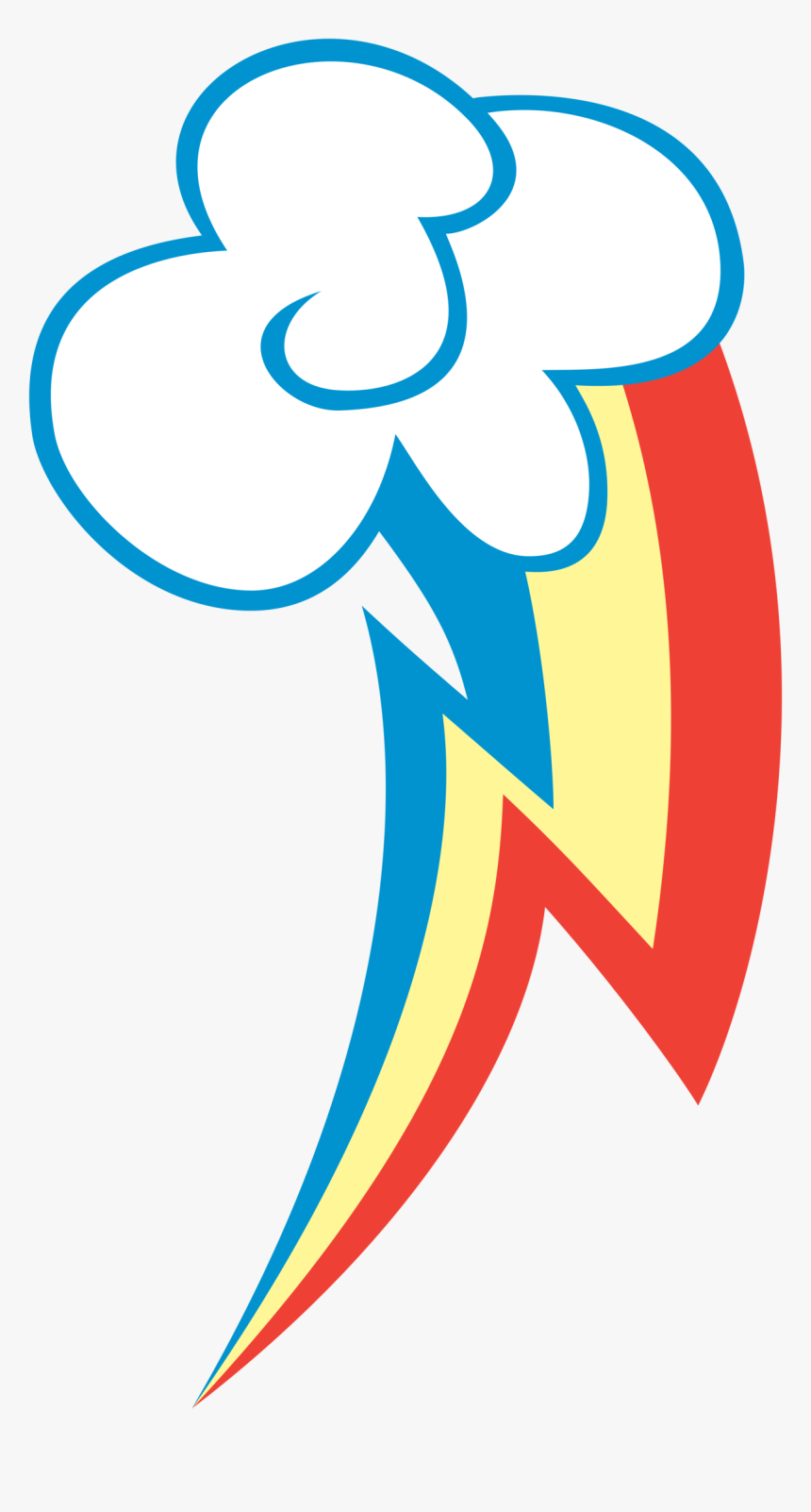 Transparent Fascist Eagle Png - My Little Pony Cutie Mark Rainbow Dash, Png Download