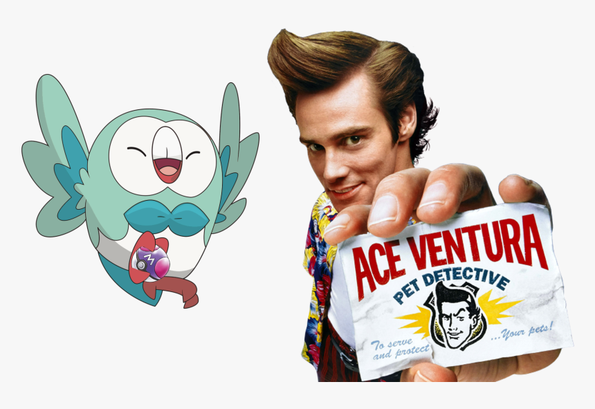 1mib, 1920x1080, Rowlet - Ace Ventura, HD Png Download